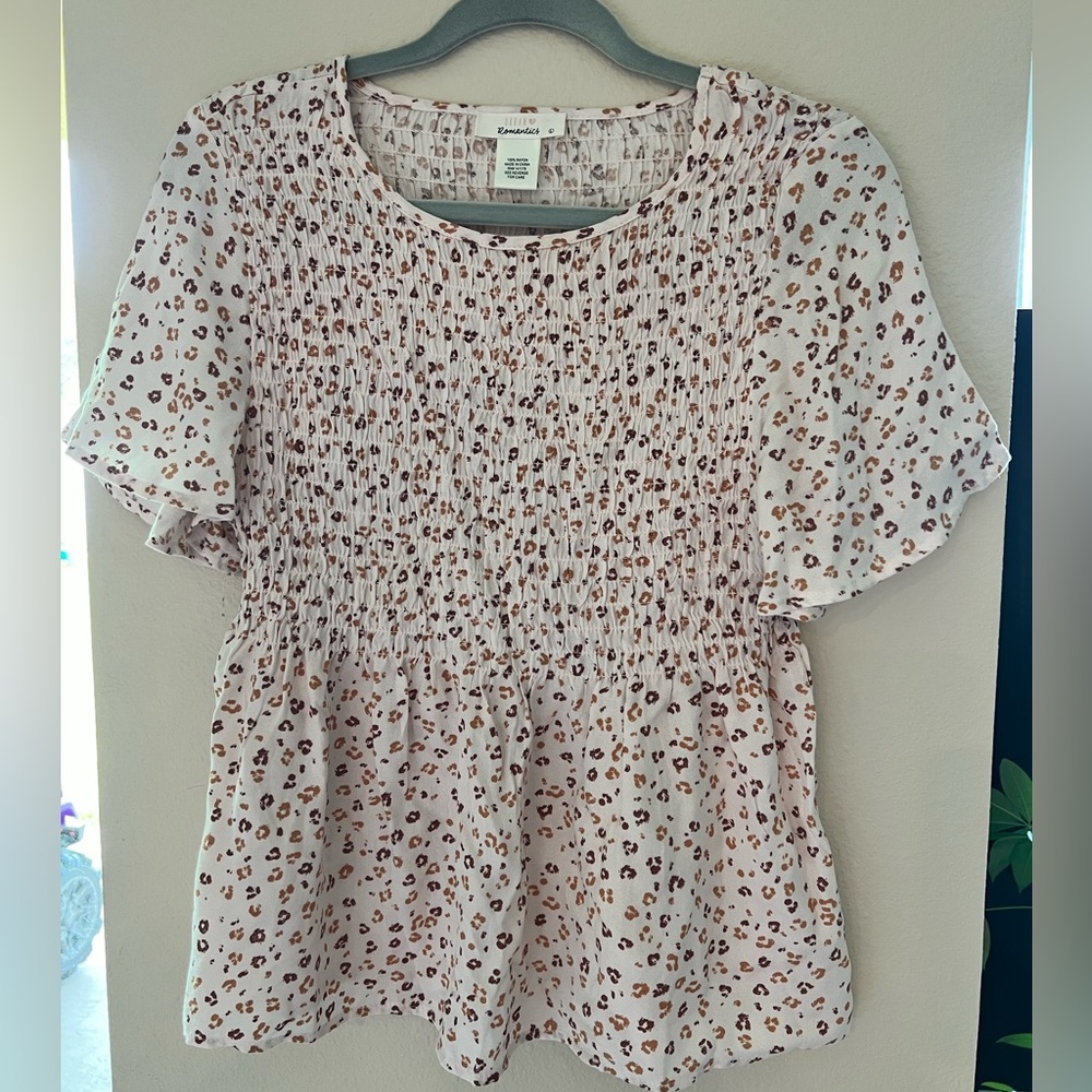 Peplum shirt